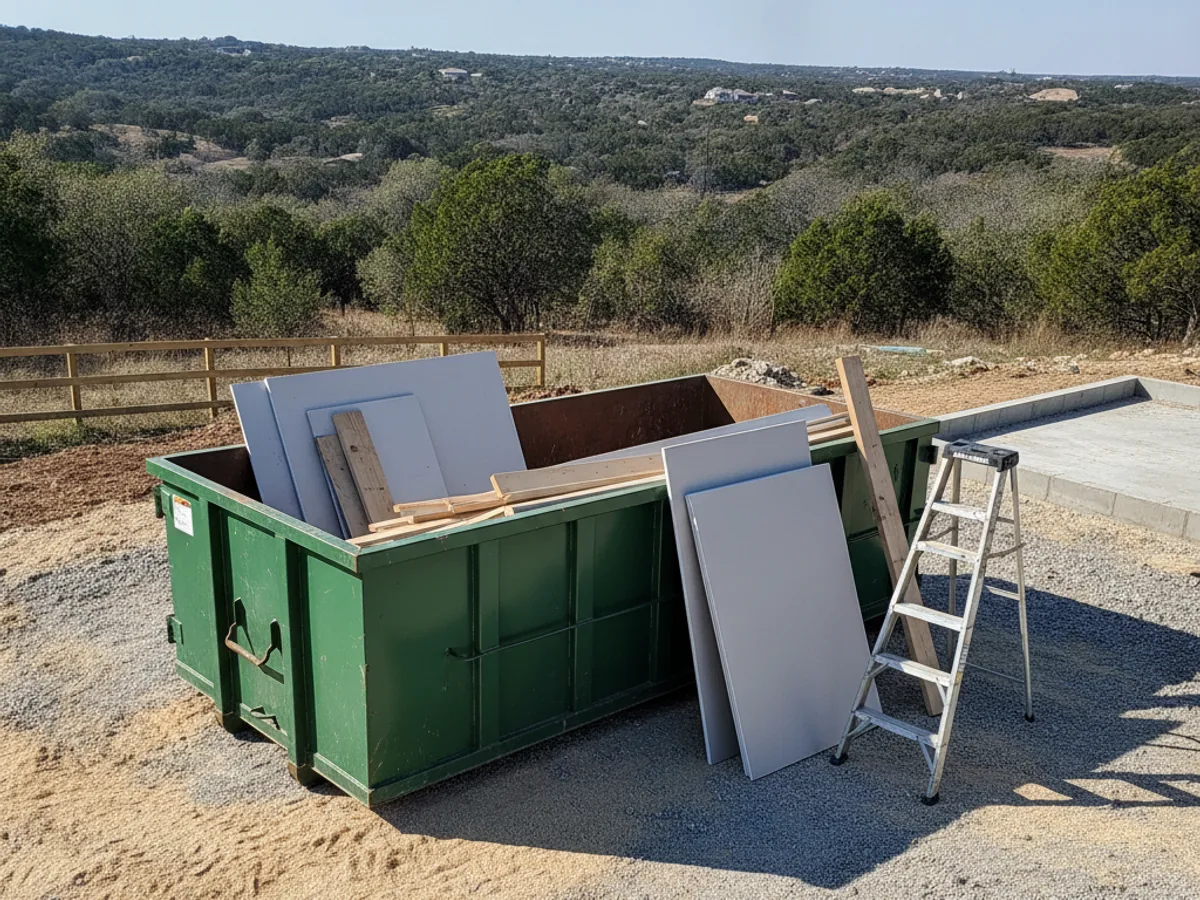 20 Yard Roll-Off Dumpster in Canyon Lake, TX